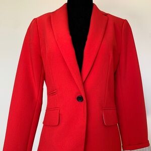 Banana Republic RED Blazer with contrasting lining - Size 0